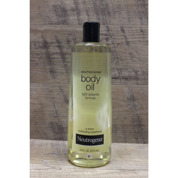 Neutrogena sheer moisturizing body oil‎ light sesame formula 16 fl. oz - Picture 1 of 9